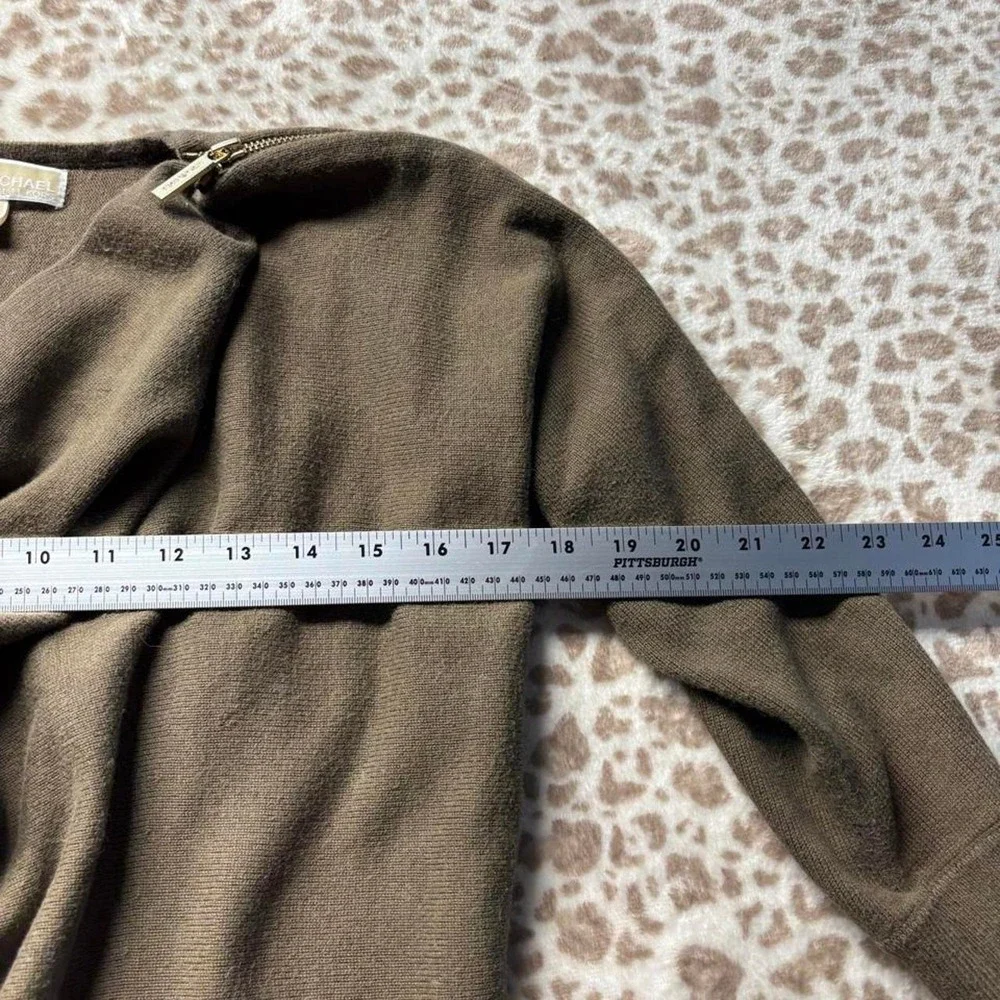 Olive Green Michael Kors sweater dress